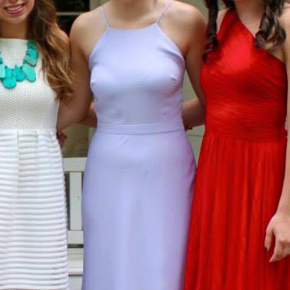 Lavender JCREW long dress